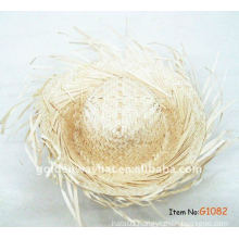 Various frayed edge beach straw hat cheap